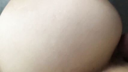 Домашнее порно: Сочный анальный секс от первого лица